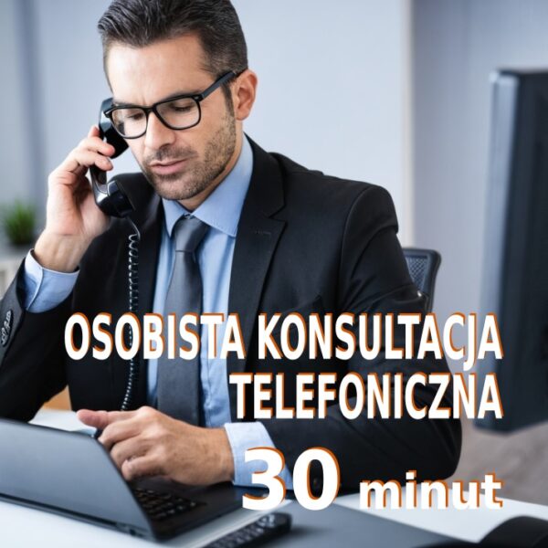 Konsultacja telefoniczna 30 min.