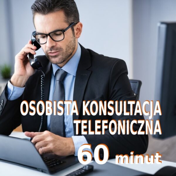 Konsultacja telefoniczna 60 min.